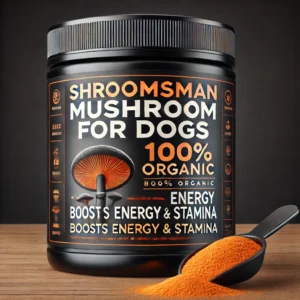 Shroomsman Cordyceps Mushroom Powder for Energy and Stamina (Dogs)